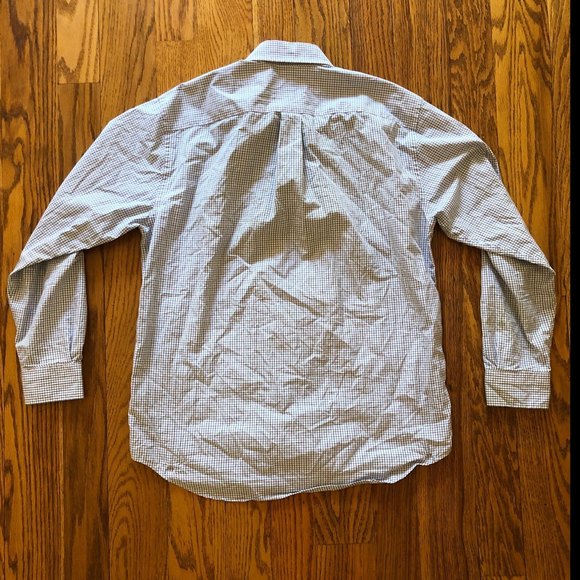 VINEYARD VINES Mens medium Gingham Plaid Classic Fit Button Down MURRAY - Picture 6 of 6